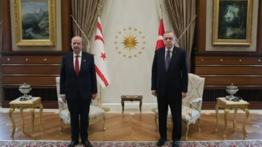 Erdoğan, KKTC Cumhurbaşkanı ile görüştü