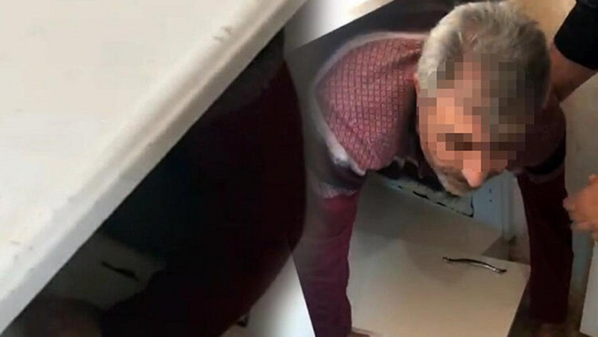 İzmir'de cinayet şüphelisi mutfak dolabındaki gizli bölmede yakalandı