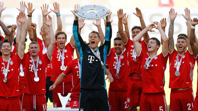 Bundesliga'nın şampiyonu Bayern Münih