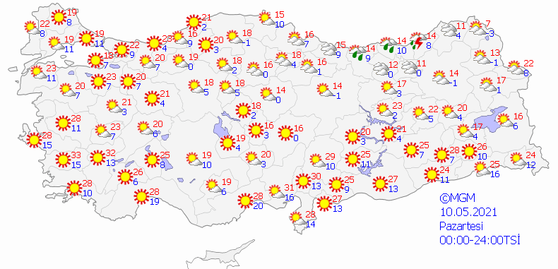 Bayramda hava nasıl olacak? - Sayfa 1