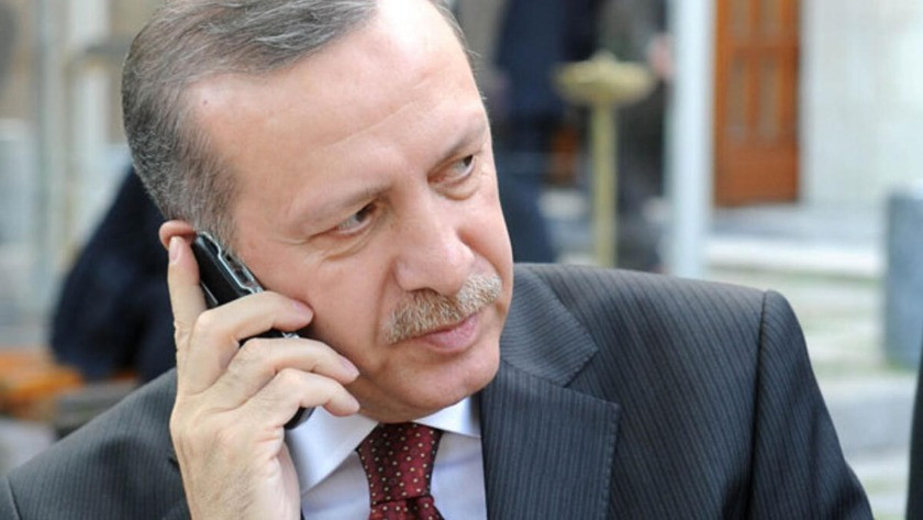 Erdoğan ile Filistin Devlet Başkanı Abbas telefonda görüştü