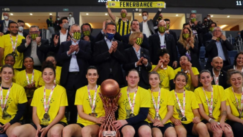 Kadınlar Basketbol Ligi'nde Fenerbahçe Öznur Kablo şampiyon!