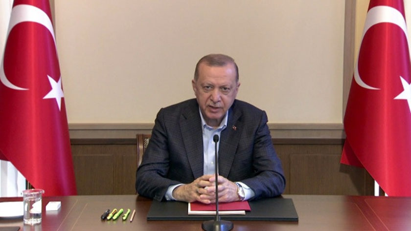 Cumhurbaşkanı Erdoğan'dan 'kontrollü normalleşme' açıklaması! video