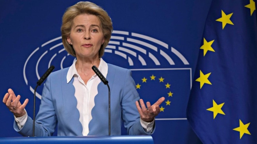 Leyen'den İsrail'e destek paylaşımı