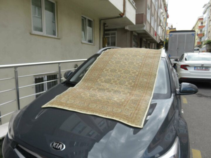 Araç sahiplerinin kilimli battaniyeli dolu önlemi - Sayfa 3
