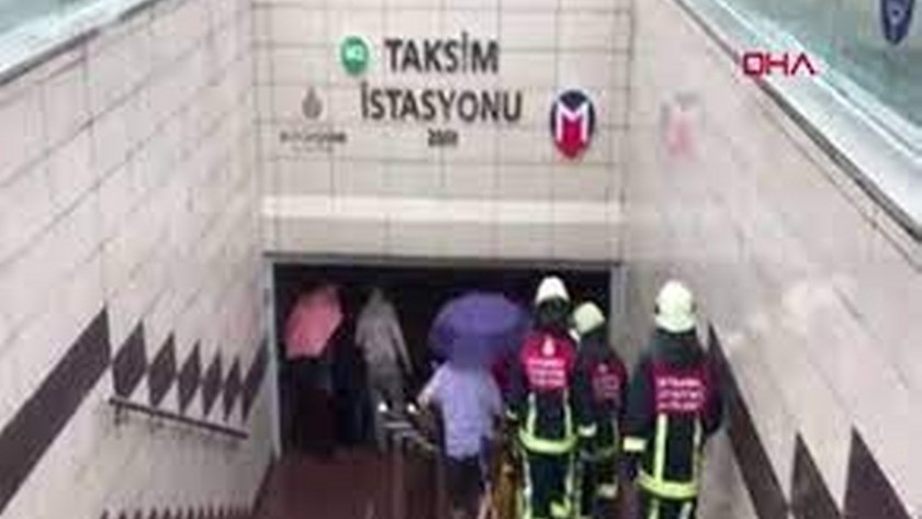 Metro İstasyonu'nda intihar girişimi