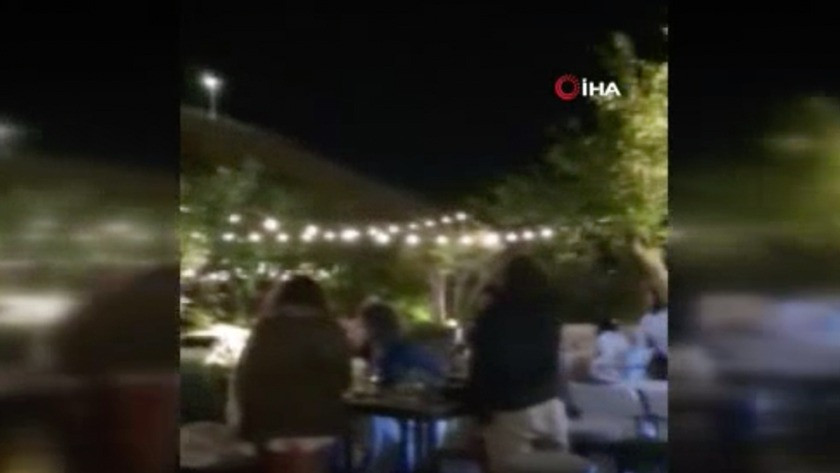 Bodrum’da 130 kişinin maskesiz mesafesiz eğlendiği otele baskın! video