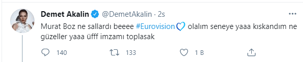 Demet Akalı'nın Eurovision paylaşımına yorum yağdı! - Sayfa 3