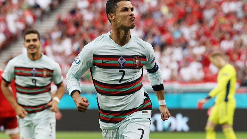 Portekiz kazandı penaltıdan golü atan yıldız futbolcu tarihe geçti