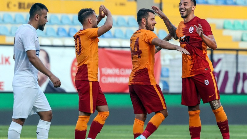 Galatasaray-Kasımpaşa hazırlık maçında bol gollü sonuç