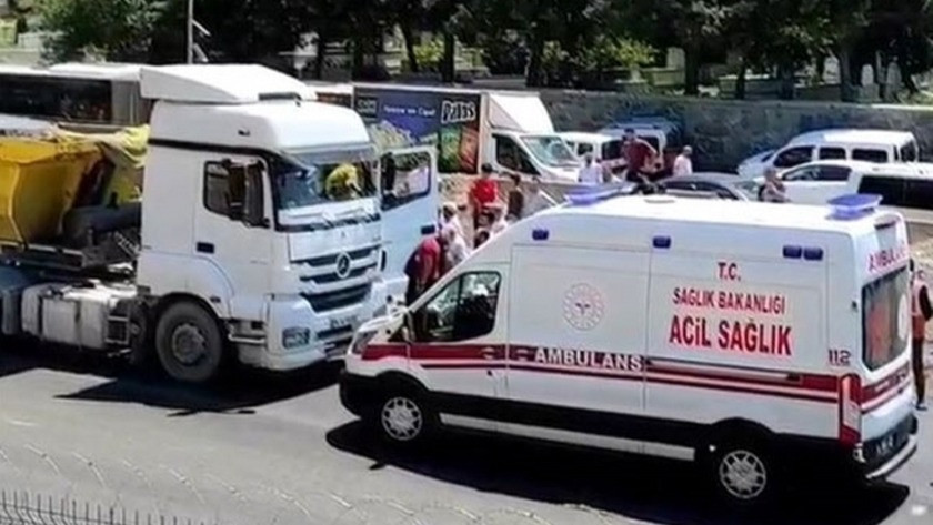 Başakşehir'de 16 yaşındaki çocuk hafriyat kamyonunun altında kalarak öldü