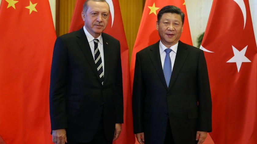 Erdoğan'dan Çin Devlet Başkanı Cinping'e Uygur Türkleri mesajı