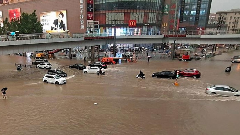 Çin'de son yılların en büyük sel felaketi!