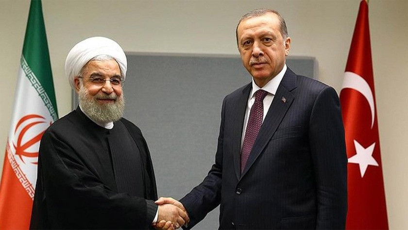 Cumhurbaşkanı Erdoğan Hasan Ruhani ile görüştü