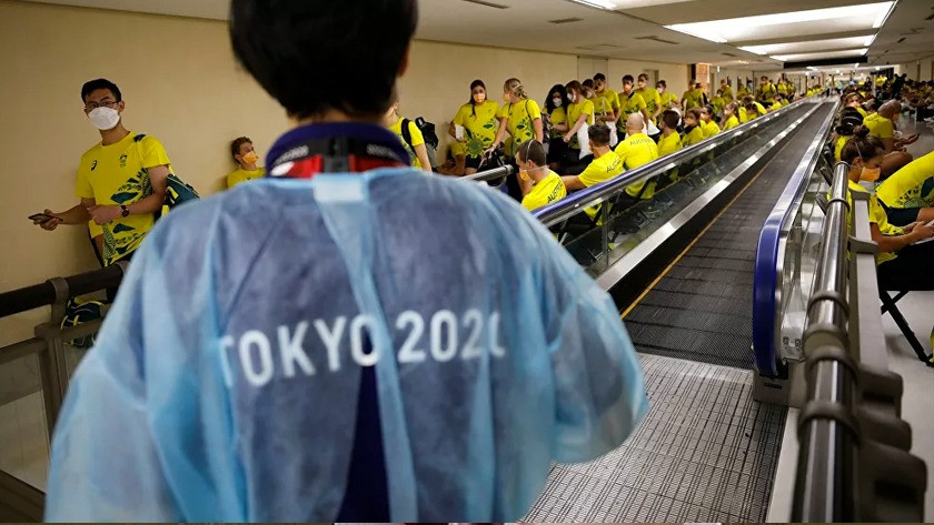Tokyo Olimpiyatları'nda Akredite kişilerden 123 Kovid-19 vakası!