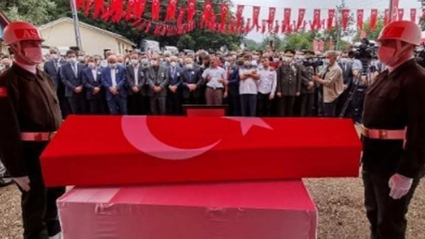 Fırat Kalkanı Şehidi Astsubay Fatih Güney'in cenazesi defnedildi!