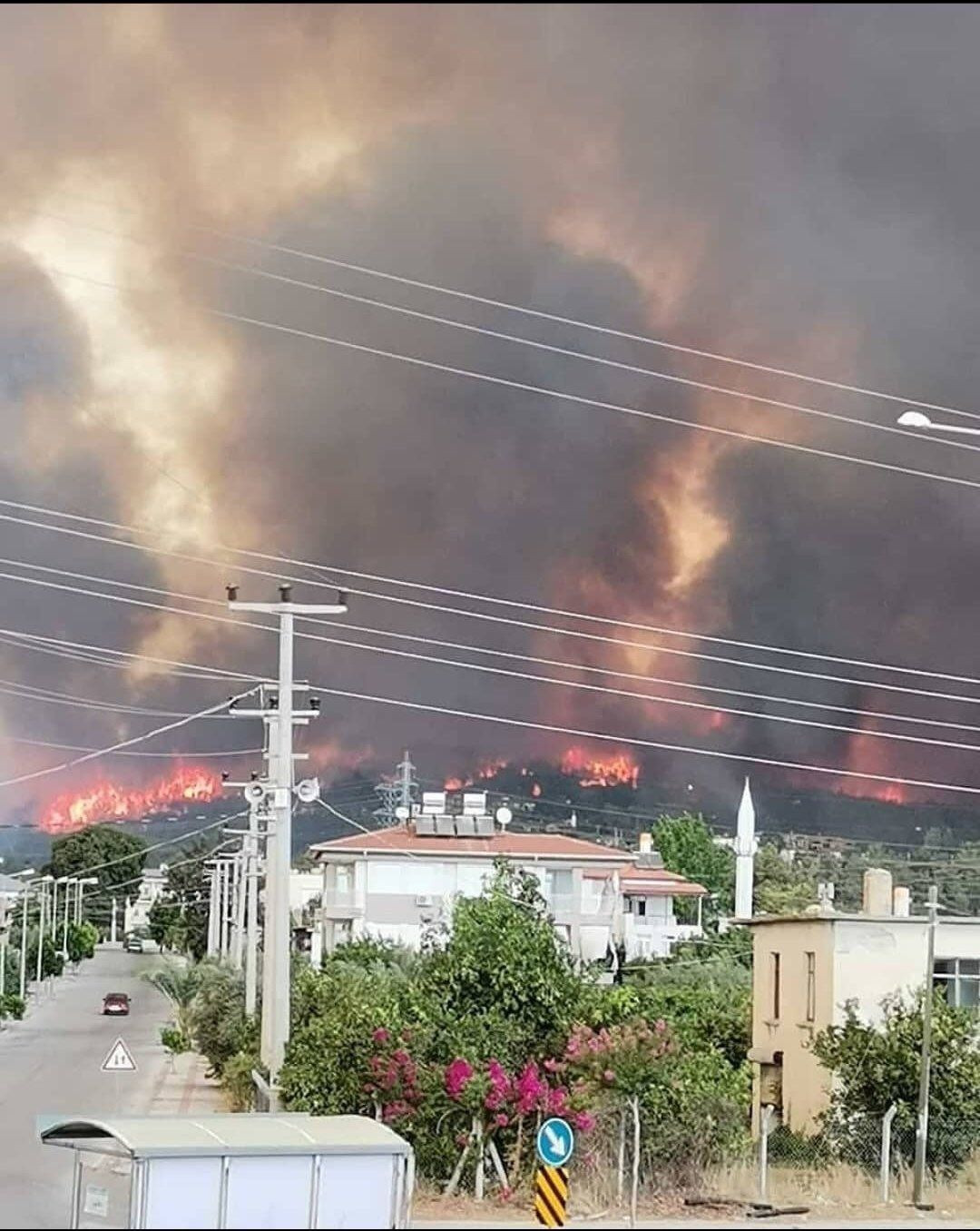 Görüntüler korkunç! Alevler şehre indi, Manavgat alev alev yanıyor! - Sayfa 4