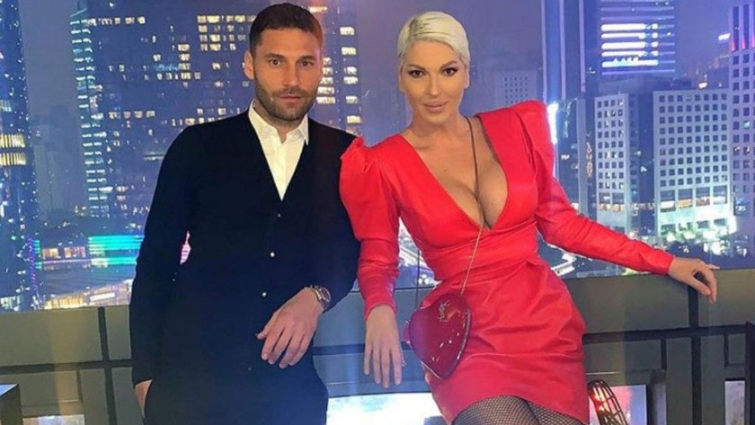 Tosiç'in eşi Jelena Karleusa'dan yangın paylaşımı