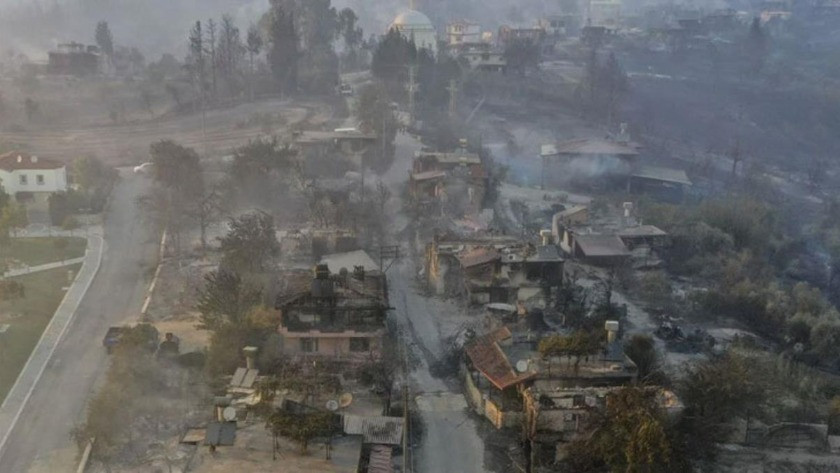 Manavgat'taki yangının boyutu gün ağarınca ortaya çıktı! İşte yürek burkan kareler...