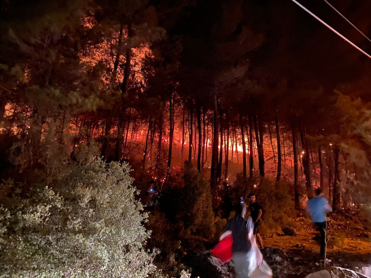 Muğla’nın Fethiye ilçesi Ölüdeniz'de orman yangını! Ekipler ve vatandaşlar seferber oldu! video - Sayfa 2
