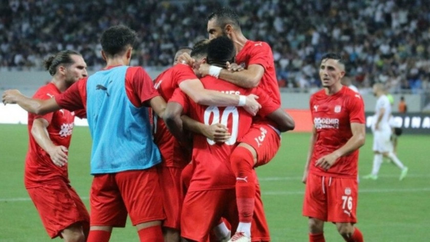 Sivasspor'dan UEFA Avrupa Konferans Ligi'nde 2-1'lik galibiyet!