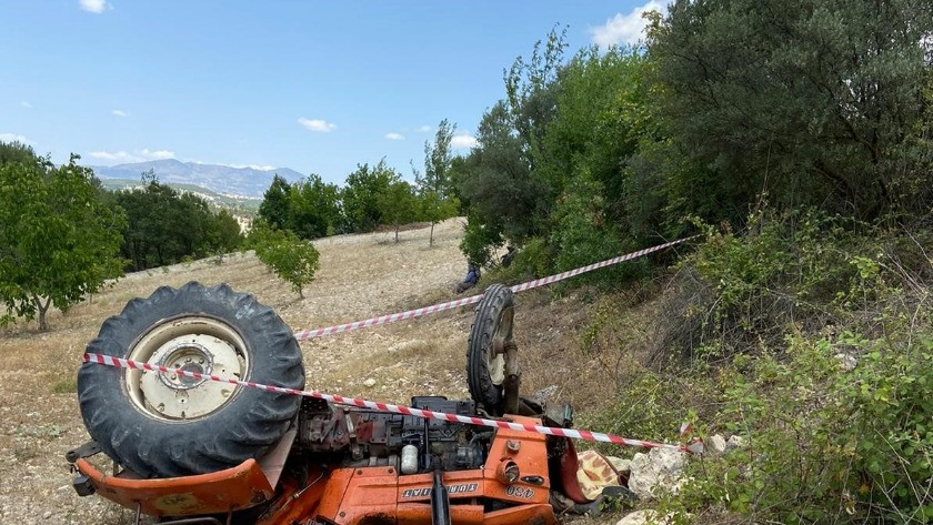 Manisa’da feci traktör kazası: 1 ölü