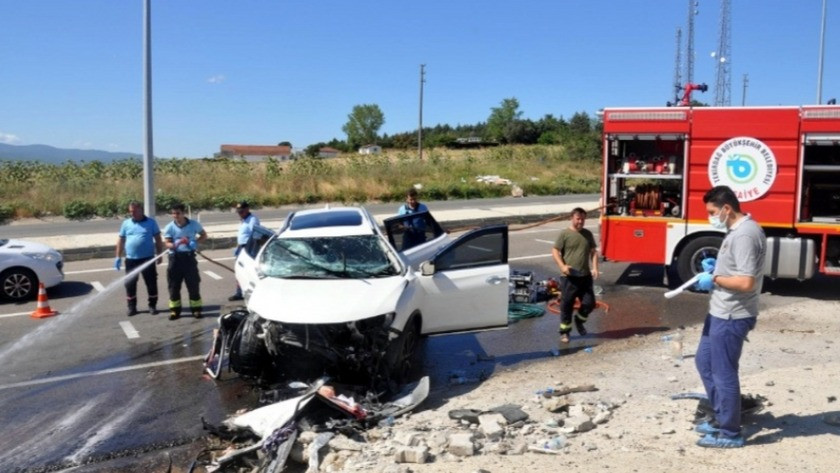 Tekirdağ'daki feci kazada anne ve 2 kızı hayatını kaybetti