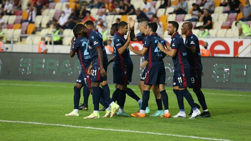 Trabzonspor, Yeni Malatyaspor'u 5 golle geçti