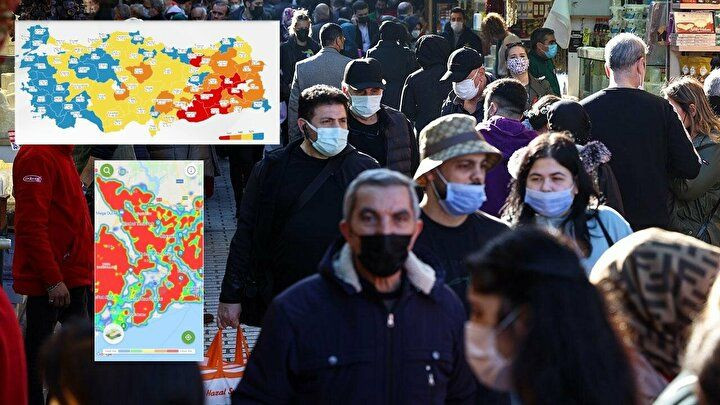 Vaka sayıları bazı illerde alarm veriyor! İşte Türkiye'nin il il koronavirüs yoğunluk haritası! - Sayfa 1