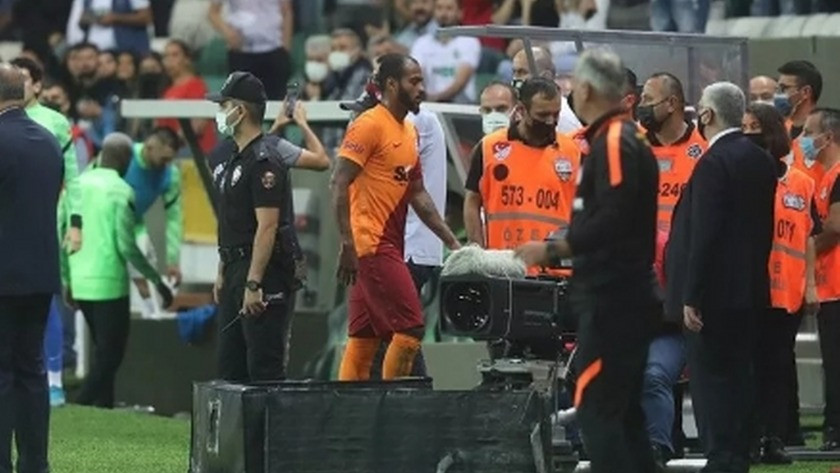 Galatasaray'ın Brezilyalı oyuncusu Marcao'ya 8 maç ceza!