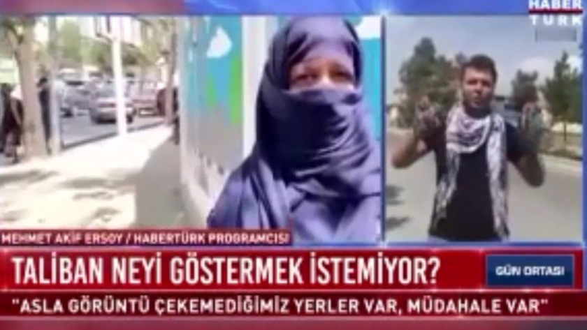 Taliban Türk gazetecilere silah çekti