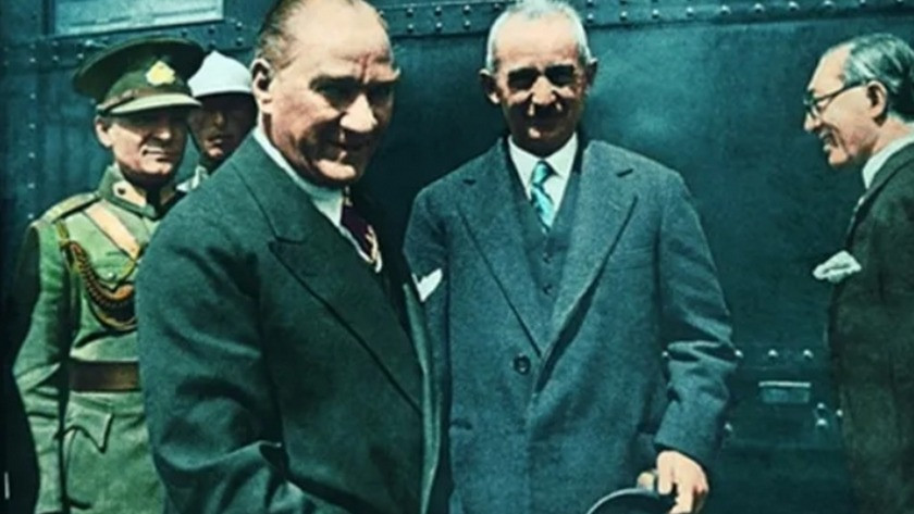 Genelkurmay arşivinden Atatürk'ün renkli fotoğrafları !
