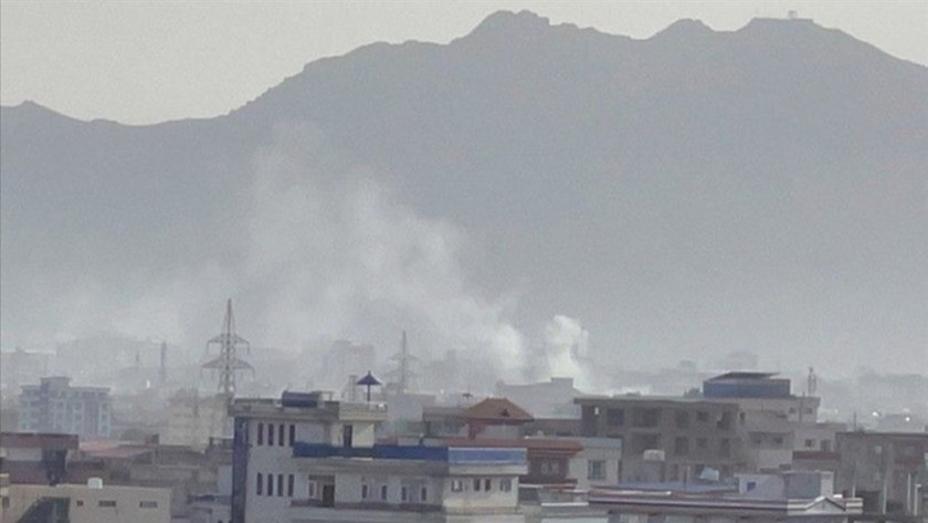 Kabil'deki havalimanı yakınlarındaki bir mahalleye  5 roket düştü !