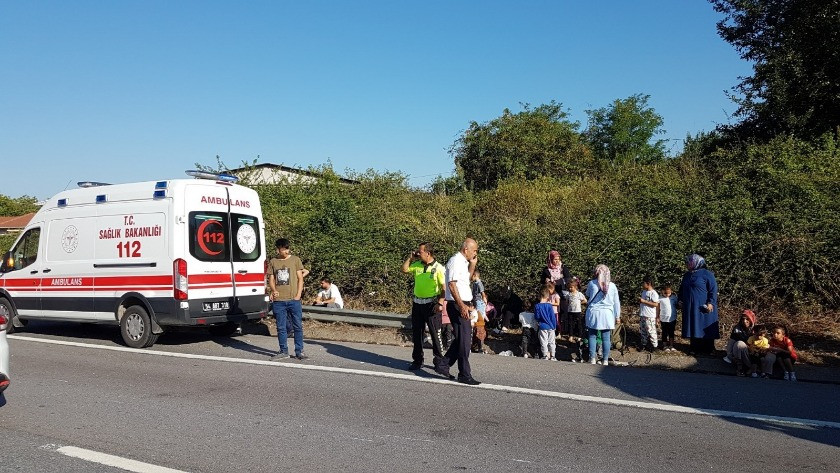 TEM’de zincirleme kaza: 10 kişi yaralandı!