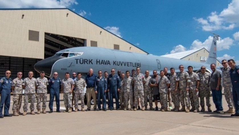 KC-135R Blok 45 uçağı TSK'ya teslim edildi!