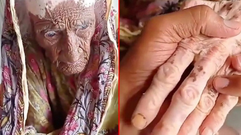 300 yaşında'ki pakistan'lı kadının videosu ortaya çıktı!