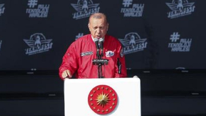 Cumhurbaşkanı Erdoğan TEKNOFEST'te konuştu