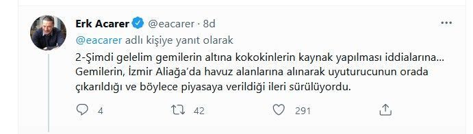 Sedat Peker'in tweetlerini paylaşan Erk Acarer'den yeni bomba paylaşımlar ve iddialar - Sayfa 2