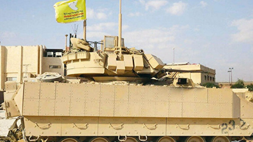 ABD'den terör örgütü YPG'ye 5 adet Bradley tipi zırhlı araç!