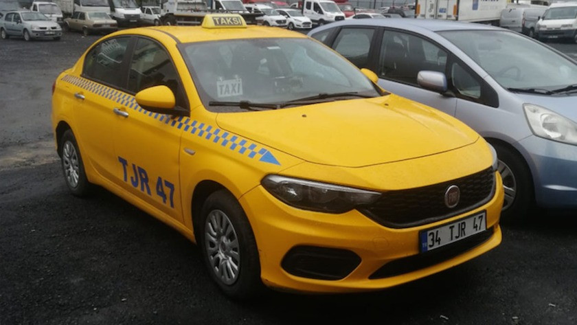 Çocuklu yolcuyu aracına almayan taksici yakalandı cezası kesildi