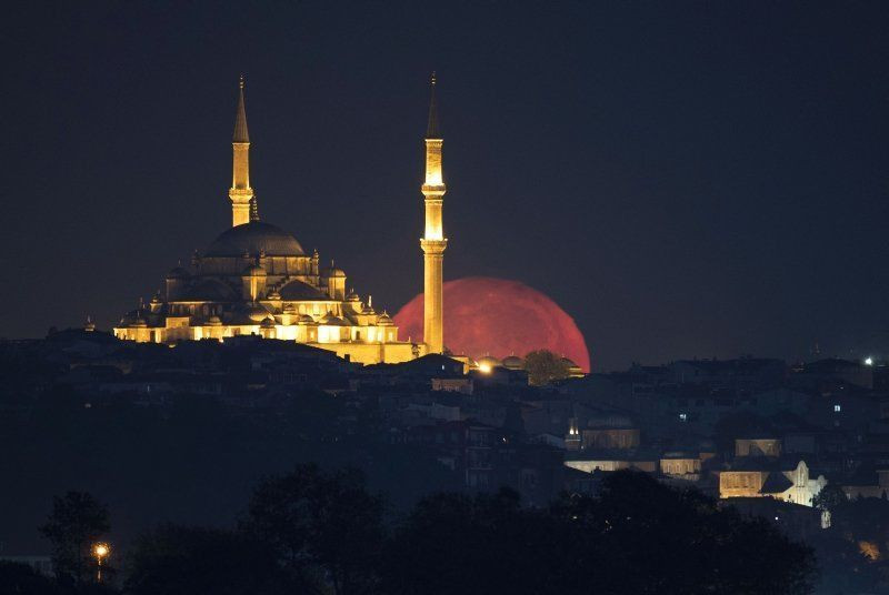 İstanbul'da kartpostallık dolunay görüntüleri! İşte objektiflere yansıyan muhteşem görüntüler... - Sayfa 3