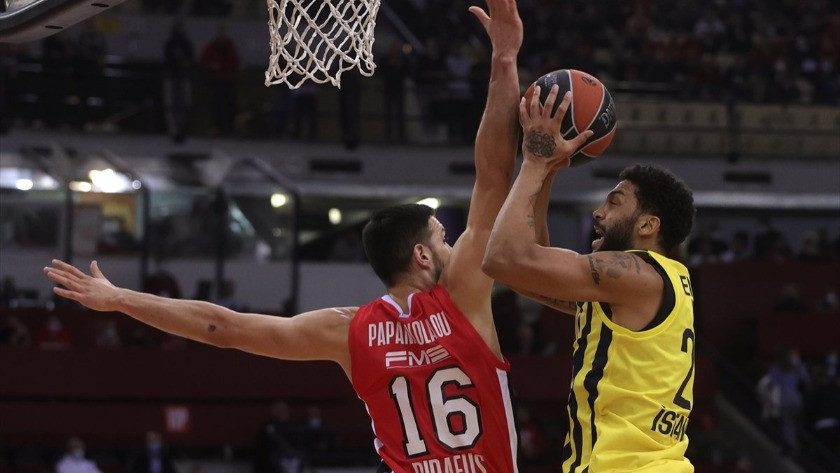 Fenerbahçe EuroLeague'de Olympiakos'a yenildi