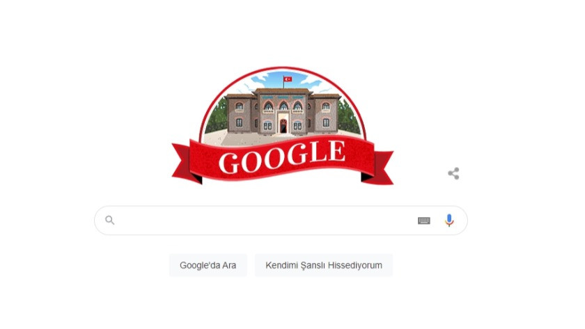 Google'dan 29 Ekim Cumhuriyet Bayramı'na özel Doodle!
