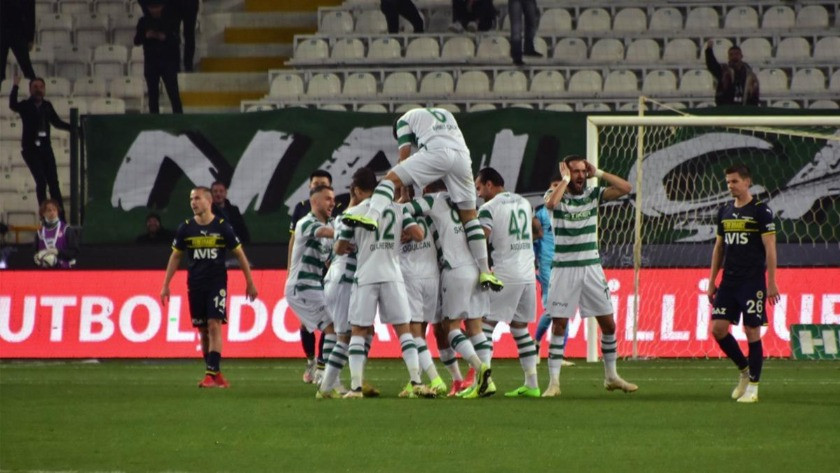 Konyaspor-Fenerbahçe maçı özeti ve golleri