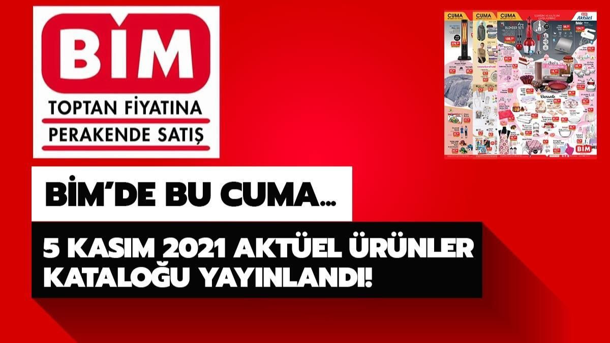 BİM'de bu Cuma neler var? İşte 5 Kasım 2021 BİM Aktüel kataloğu! - Sayfa 1