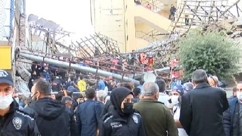Malatya'da 2 katlı bina çöktü, AFAD açıklama yaptı