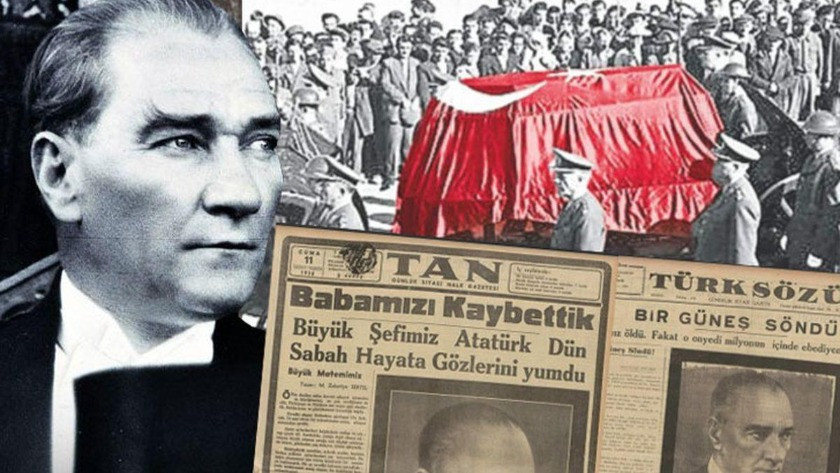 Ulu Önder Atatürk'ün ölümünü Türk ve Dünya Basını böyle duyurdu!