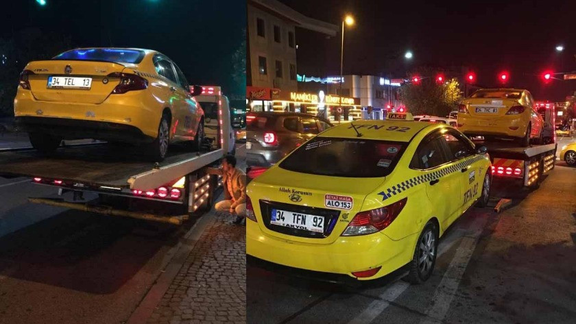 Yolcu almayan taksi şoförlerine ceza yağdı
