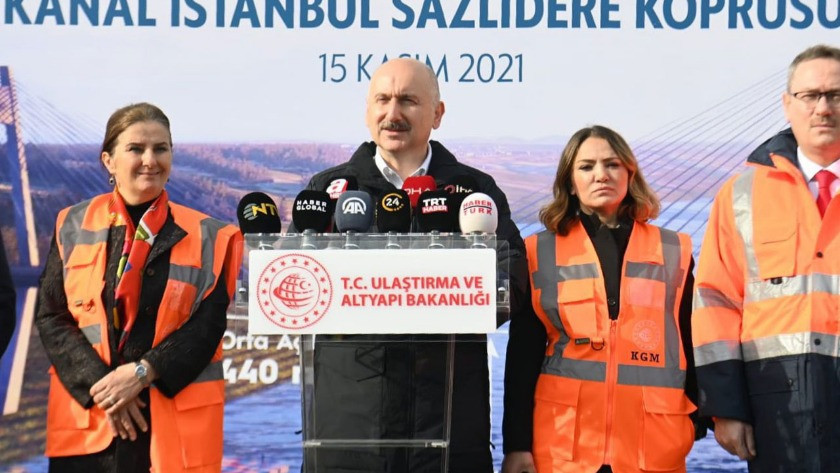 Ulaştırma Bakanı: Kanal İstanbul'un işletme planlarını hazırlıyoruz