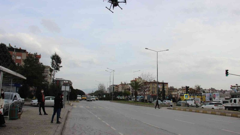 Aydın’da suçlular drone denetimlerinden kaçamıyor